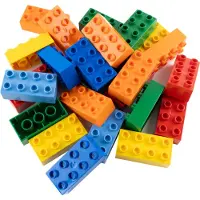 LEGO DUPLO 2x4 Steine Bausteine Bunt Gemischt - 3011 NEU! Menge 20x – Jede Mischung individuell zusammengestellt