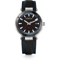 Michel Herbelin 12288/AG45 Herren-Uhr Newport Analog Quarz Leder-Band