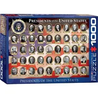 Empireposter 1000 Teile Puzzle Die Präsidenten der USA