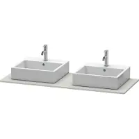 Duravit XS063GB0707 Konsole XSquare mit zwei Ausschnitten