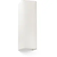 Faro Wandleuchte Cotton, eckig, 37 x 12 cm, beige