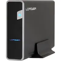 LC-Power LC-35U3, 3.5", SATA, Serial ATA II, Serial ATA III, 6 Gbit/s, Schwarz