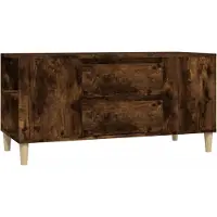 Syfax TV-Schrank Räuchereiche 102x44,5x50 cm Holzwerkstoff