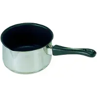 Karl Krueger Karl Krüger 2014B Stieltopf 14 cm Inhalt 0,9 Liter Edelstahl mit Antihaftbeschichtung und Ausguss