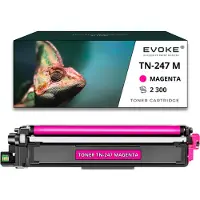 Evoke Toner für Brother TN247M-247M TN247M Rot (magenta) | Ersatz für DCP-L3510CDW DCP-L3550CDW HL-L3270 MFC-L3770CDW