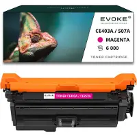 Evoke Toner für HP CE253A / CE403A-CE253A/CE403A CE253A / CE403A Rot (magenta) | Ersatz für HP LASERJET COLOR M551 M570 M575