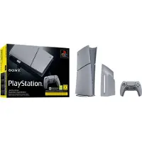 Sony Interactive Entertainment PlayStation 5 Slim Digital Edition – 30th Anniversary Limited Edition Bundle, PlayStation 5, Grau, 16384 MB, GDDR6, 448 GB/s, AMD