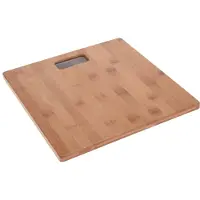 Huismerk Personenwaage, Bambus, 30x30 cm, braun/schwarz