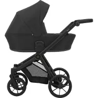 Kunert Brav Black 2-in-1 Kinderwagen
