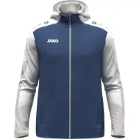 Jako Kinder Kapuzenjacke Dynamic 6870-921 140 - Nachtblau/Weiß/Hellgrau - 140
