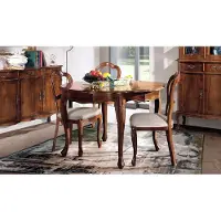 AEA Esstisch Runder Tisch Design Luxus Italienische Möbel Holzmöbel Rund Tische