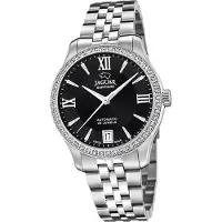 Jaguar Edelstahl Damen Uhr Analog Elegant silber Heritage D2UJ997/2