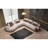 Xl Moebel Gmbh Weißes Ecksofa Designer Wohnzimmer L-Form Couch Polstermöbel Holzgestell