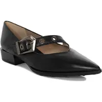 Hispanitas für Damen. HI254196 Turin Lederschuhe schwarz (37), 3 bis 5 cm, Schnalle, Lässig, Party, Klassisch