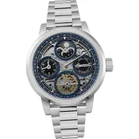 Ingersoll Herren Uhr Analog Outdoor Edelstahl Armbanduhr silber D2UIN16003