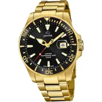 Jaguar Herren Uhr Analog J877/3 Edelstahl Armbanduhr Executive gold D2UJ877/3