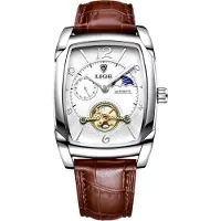 Lige Hochwertige Herren Uhr Oren - Braun/Silber | Modern & Stoßfest KP35197