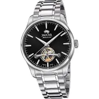 Jaguar Herren Uhr Analog Elegant Edelstahl Armbanduhr Balancier silber D2UJ965/5