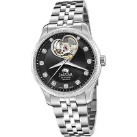 Jaguar Damen Uhr Analog Elegant Edelstahl Armbanduhr Coeur silber D2UJ994/3