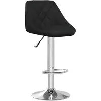Syfax Barhocker Schwarz Kunstleder