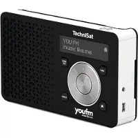 Technisat DIGITRADIO 1 youfm Edition | DAB+ & UKW-Radio mit Akku