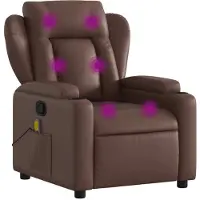 Sonstiges Massagesessel Braun Kunstleder