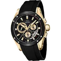 Jaguar Herren Uhr Chronograph Silikon Armbanduhr Special Edition schwar D2UJ691/2