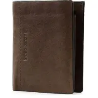 Bruno Banani Leder Geldbörse Stockholm 7CC and Coin Wallet Brown braun