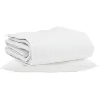 Syfax Winterbettdecke mit Kissen 2 stk. Weiß Daunenfeder