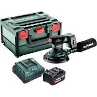 Metabo SXA 18 LTX 150 BL Akku Exzenterschleifer 18 V 150 mm Brushless + 1x Akku 4,0 Ah + Ladegerät + metaBOX