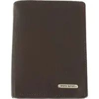 Bruno Banani Leder Geldbörse New York Wallet Brown dunkelbraun