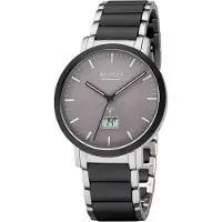 Regent Metall Herren Uhr FR-253 Armband-Uhr schwarz silber Funkuhr D2URFR253