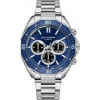 Lee cooper Herrenuhr LC08021.390 in Marineblau, modisches Geschenk.