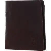 U.S. POLO ASSN. Leder Geldbörse Es Wallet with Coin Leather Dark Brown dunkelbraun