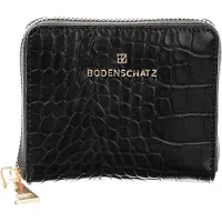 Bodenschatz Geldbörse Zip Around Wallet Black schwarz