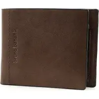 Bruno Banani Leder Geldbörse Stockholm 6CC and Coin Wallet Brown braun