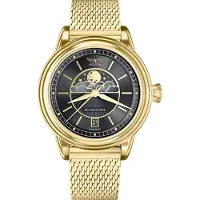 Aviator Women's Gold Quartz, Ronda 708, Lebensdauer 4,5 Jahre
