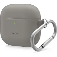 Elago Silikon-Hängehülle für AirPods 4 Mittelgrau