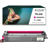 Evoke Toner kompatibel für Brother TN-249 Rot Magenta XL | 4000 Seiten| TN249