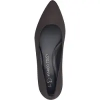 Marco Tozzi Damen Pumps spitze Form Trapezabsatz 2-22300-41, Größe:37 EU, Farbe:Grau
