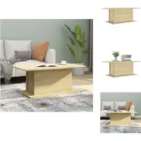 vidaXL Couchtisch Sonoma-Eiche 102x55,5x40 cm Holzwerkstoff - Couchtische