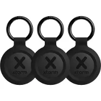 Xtorm XTAG2GA11-3PACK, Universal, Smart keychain, Schwarz, Stoßfest, Staubresistent, Kratzresistent, Wasserfest, Acrylnitril-Butadien-Styrol (ABS), Polyurethan, Silikon, IP64