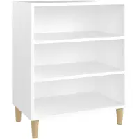 Syfax Sideboard Weiß 57x35x70 cm Holzwerkstoff