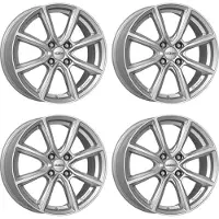 Dezent 4 TN silver Felgen 6.0Jx16 4x100 für Suzuki Baleno Splash Swift