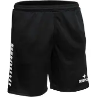 Derbystar Herren Short Primo Bermudashorts 6046030210 S - Schwarz/Weiß - S