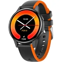 Forever , Bluetooth Smartwatch Igo Watch 4 AMOLED, IP67, Sprachassistent, Schwarz / Orange