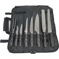 MIKA Messertasche komplett -Set, 9-tlg.