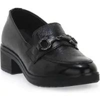 Imac Damen Pumps Vernice 4552702 Schwarz, Blockabsatz, Absatzhöhe 3-5 cm