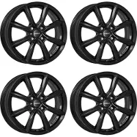 Dezent 4 TN black Felgen 7.0Jx18 4x100 für Suzuki Baleno Swift