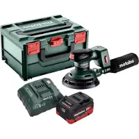 Metabo SXA 18 LTX 150 BL Akku Exzenterschleifer 18 V 150 mm Brushless + 1x LiHD Akku 5,5 Ah + Ladegerät + metaBOX